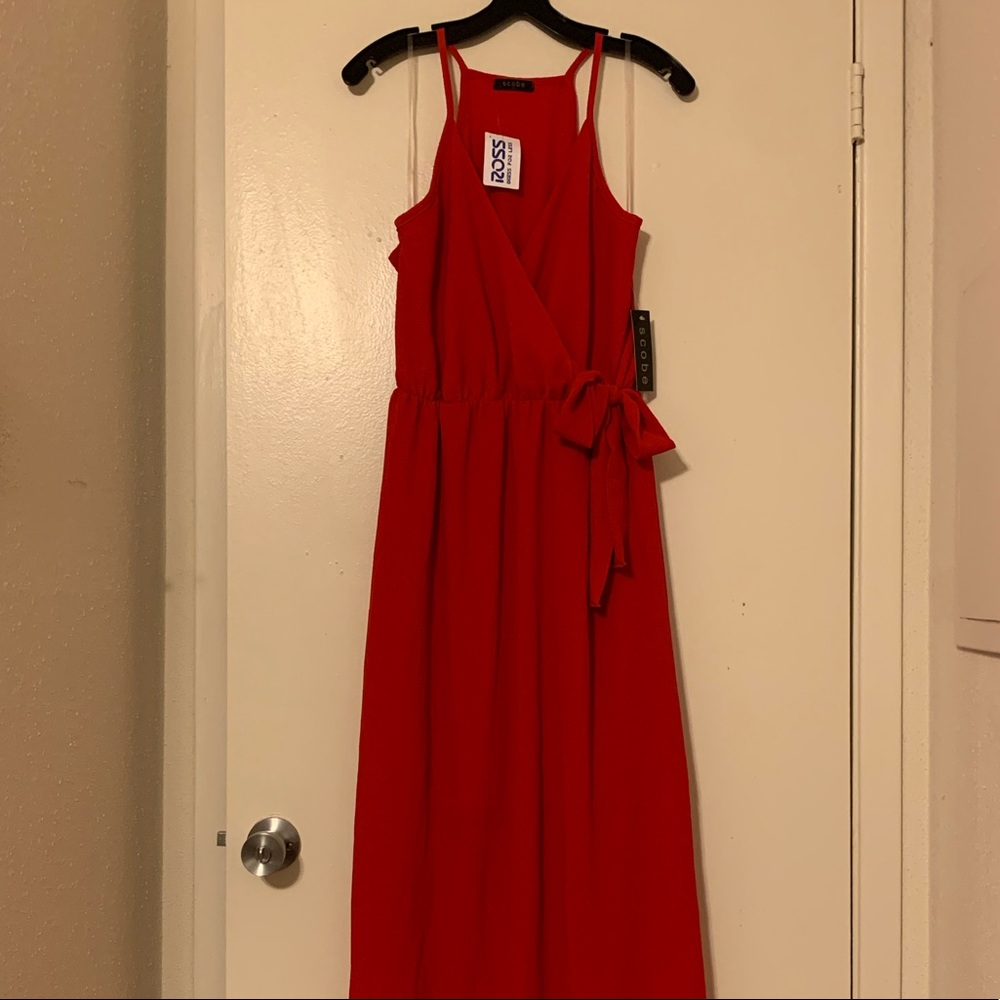 Scobe Red Maxi Dress